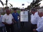Inauguração da avenida Antônio Fazanaro. 