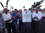 Inauguração da avenida Antônio Fazanaro. 