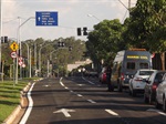 Inauguração da avenida Antônio Fazanaro. 