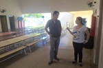 Pedro Kawai ouviu solicitações dos funcionários