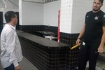 Parlamentar conheceu espaços para atendimento a torcedores
