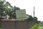 Área institucional fica no bairro Recanto da Água Branca