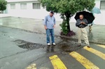 Rua Adelina Tarsia: vários buracos