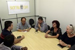 Reunião discutiu sistema de estacionamento rotativo