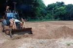A Sedema fez manutenção do campinho
