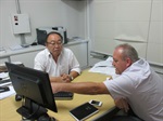 Gilmar Rota e secretário Jorge Akira