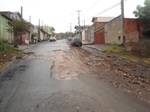 Rua do Tatuapé antes da melhoria