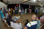 Reunião com moradores do Monte Branco