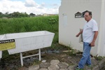 Acúmulo de água em terreno particular preocupa
