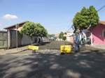 Semob atende Gilmar Rotta em recapeamento asfáltico no bairro Morumbi