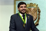 Reunião Solene de entrega de Medalha de Mérito Legislativo ao professor Klauber Marcelli