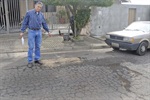 Vereador encontrou problemas em diversos pontos do bairro