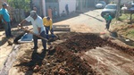 Construção de boca de lobo na rua Cajamar