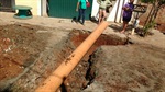 Construção de boca de lobo na rua Cajamar