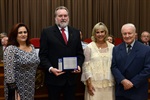 Márcia Pacheco concede título de cidadania ao delegado João Sérgio