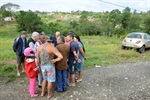 Parlamentar esteve na região de Tupi na manhã deste domingo