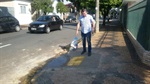 Trevisan Jr. fiscaliza obras em Piracicaba