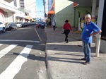 Asfalto gera reclamações após obras