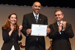Isac Souza na cerimônia de diplomação dos vereadores, em 15.dez.2016