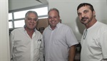Gabriel Ferrato, Gilmar Rotta e Pedro Mello participam da inauguração do PSF Eldorado
