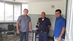 Vereador Trevisan Jr. em visita à Inspetoria
