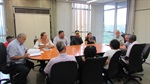 Lideranças em reunião na prefeitura com vereadora Adriana Nunes