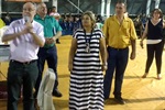 Tozão e Abdala com Barjas Negri no sorteio da Emdhap