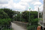 Ponte e passarela receberam nova iluminação