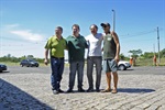 Vereador e deputado visitaram a rodovia SP 304 na manhã desta quinta-feira
