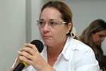 Aproximadamente 40 taxistas participaram de encontro na sala de reuniões do prédio anexo