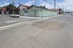 Deformidade comprometia mais da metade da rua