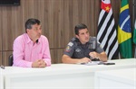 Capitão da PM também participou da reunião