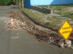 Rua Celestina Ondei: comunidade quer urgência nos reparos