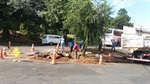 Obras em andamento no bairro São Luiz