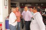 Gilmar esteve acompanhado do prefeito e de secretários da Semuttran e Semob