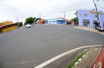 Lombadas da avenida Orlândia, uma em frente à Igreja Quadrangular e outra próxima a padaria Cruzatto.