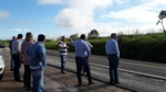 Vereador Gimar Rotta quer agilidade nas obras da estrada