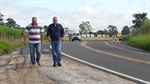 Vereador Gimar Rotta quer agilidade nas obras da estrada