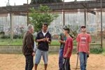 Campo de areia do final da rua Elisa Moura da Silva: comunidade satisfeita