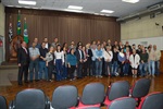 Parlamentares e representantes estiveram presentes no evento neste sábado (24), no salão nobre