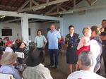 Reunião no centro comunitário do bairro Anhumas 