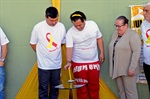 Ato simbólico homenageou portadores de hepatites virais