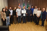 Equipe do Semae esteve presente na solenidade