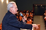 José Coral em fala durante o evento