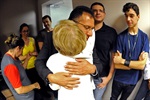 Equipe se despediu de Maria Lúcia nesta quinta-feira