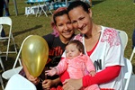Mães assistiram a palestras e participaram de "mamaço"