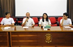 Participantes simularam uma reunião ordinária, votando a favor ou contra um projeto de lei fictício