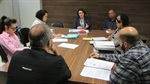 Nancy Thame preside a reunião da Comissão de Meio Ambiente