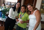 Coronel Adriana acompanha premiação de concurso de redação e desenho