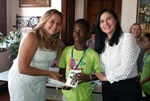 Coronel Adriana acompanha premiação de concurso de redação e desenho